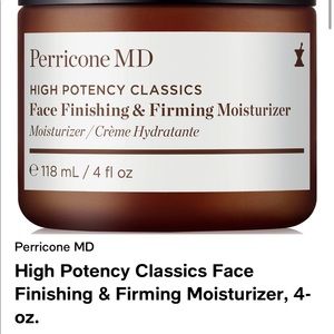 NWT Periconne MD HIGH POTENCY CLASSICS FACE FINISHING & FIRMING MOISTURIZER